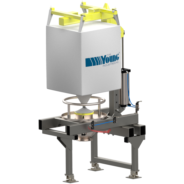 Low Head Room Bulk Bag Unloading System