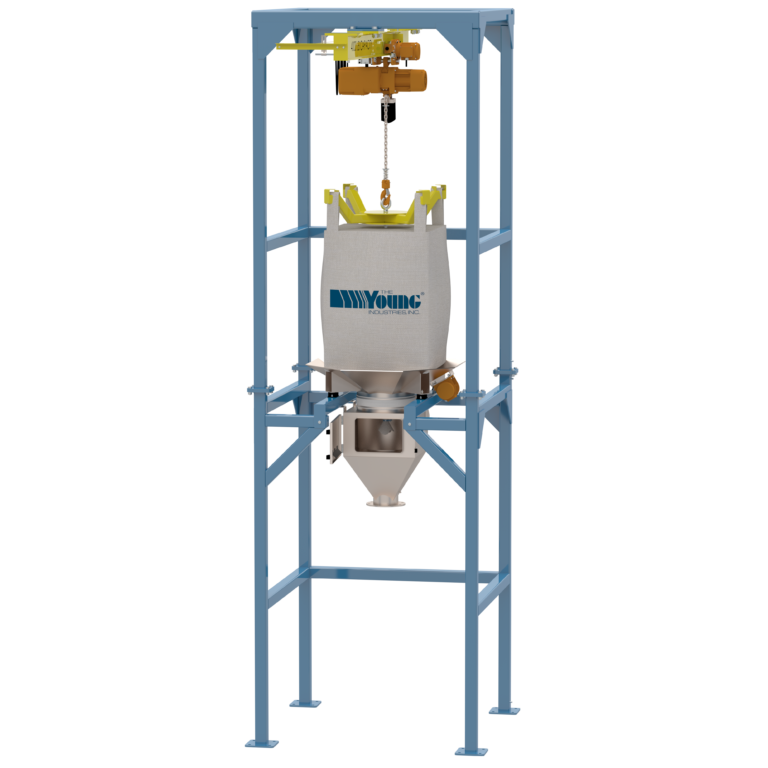 Bulk Bag Unloading Frame Supported System