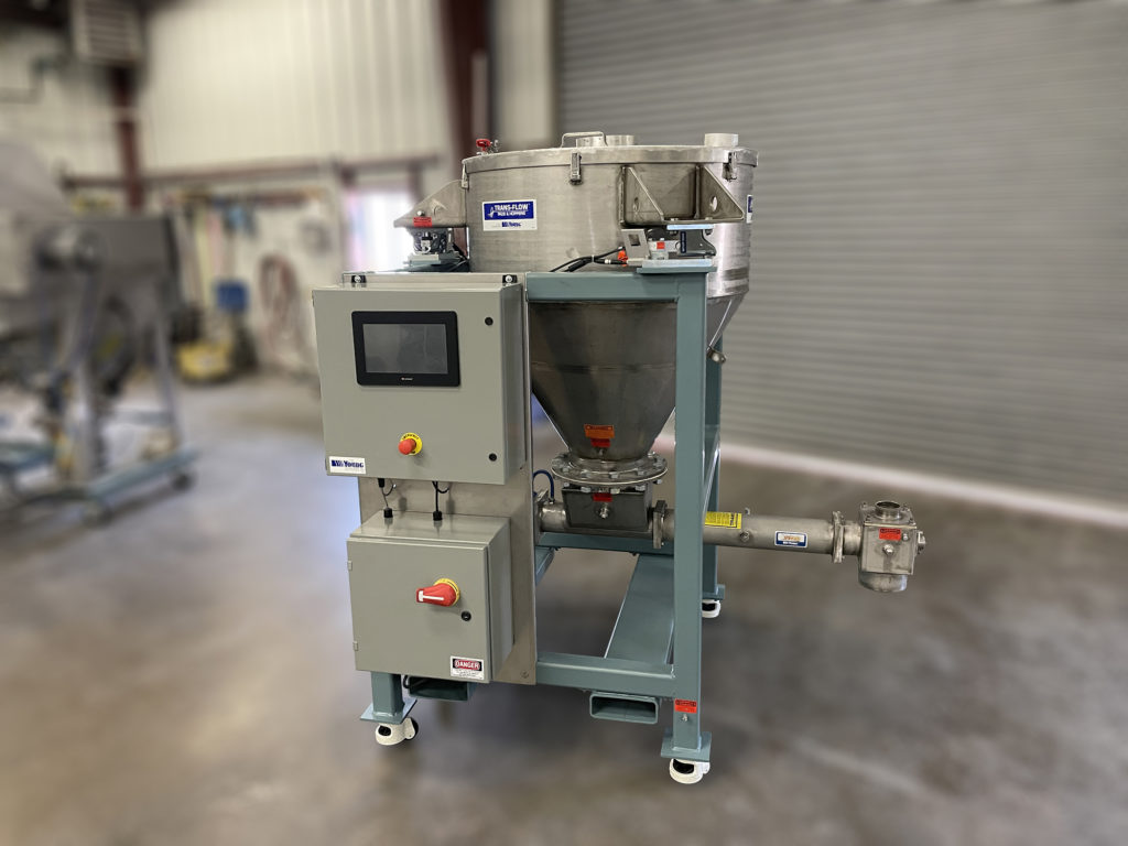 Test Lab Stinger Screw Feeder